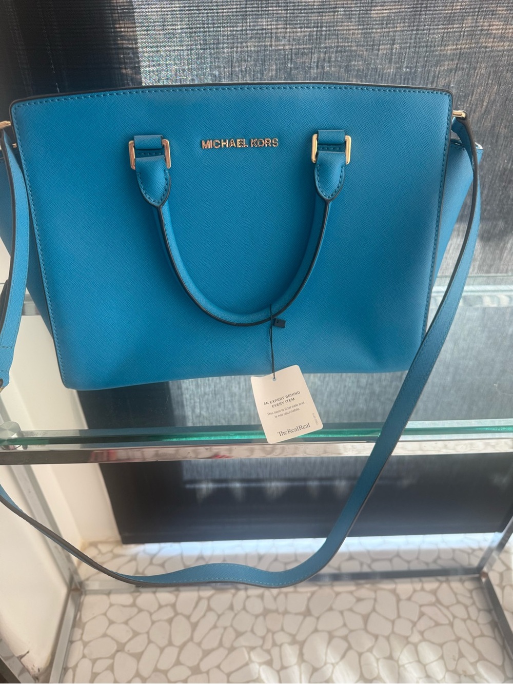 Michael Kors Pacific Blue Satchel